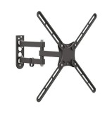 Suport perete LCD Plasma plat curbat Barkan, 13-65 ,3 miscari: Extension, Swivel,Tilt, VESA max. 400x400mm, max. 36Kg, negru