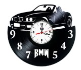 Ceas de Perete Artizanal din Vinil &bdquo;BMW Z3 Roadster&rdquo; &ndash; Lucrat Manual, Cadou Premium pentru Pasionații Auto
