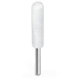 Biax sculptura lemn SABURR - Cap semirotund 1/2&quot; X 2&quot;, Granulatie Saburr Foarte FINA - Alba