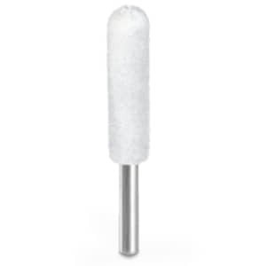 Biax sculptura lemn SABURR - Cap semirotund 1/2&amp;quot; X 2&amp;quot;, Granulatie Saburr Foarte FINA - Alba foto