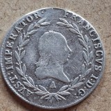 Austria 20 kreuzer 1812 A /Viena argint Francisc l