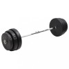 VidaXL Set halteră ondulată cu greutăți, 90 kg