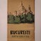 București, harta turistică (Oficiul Național de Turism Carpați, 1957)