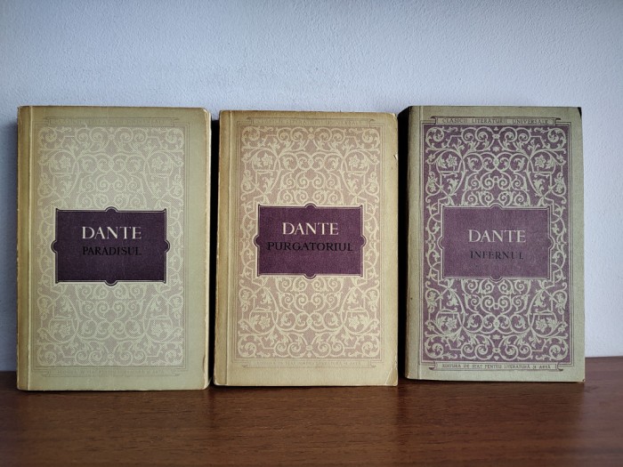 Dante - Divina comedie (3 vol)