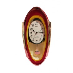 Ceas de perete cu pendul, cu melodie, 52 cm, 13351-1DX