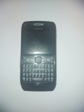 Carcasa Fata Nokia E71 Neagra + Geam + Taste, Compatibila Complet