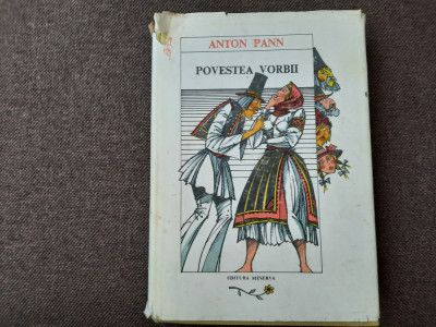 Povestea vorbii - Anton Pann EDITIE DE LUX CU ILUSTRATII 26/0 foto