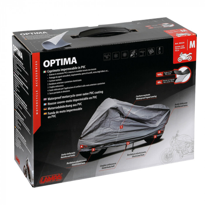 Prelata Moto Lampa Optima, M