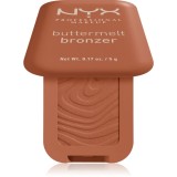 NYX Professional Makeup Buttermelt Bronzer crema Bronzant&atilde; culoare Butta Ballin 5 g