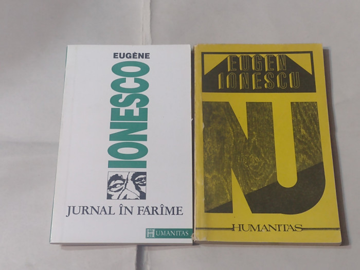 EUGENE IONESCO \ EUGEN IONESCU - JURNAL IN FARAME +NU