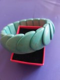 Bratara vintage turcoaz