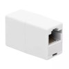 Adaptor prelungitor RJ45 8P8C Cat5 soclu - soclu conexiunea drept alb, Oem