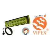 Vipex 43027 Prel protectie la supratensiune (3&times;1,5mm) 10P USB 3m