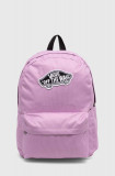 Vans rucsac culoarea violet, mare, neted