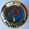 I.008 INSIGNA ROMANIA SCHI MONITOR 40mm