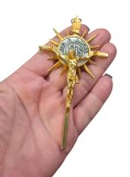CRUCIFIX CATOLIC DIN METAL