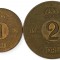 SUEDIA lot / set : 1 + 2 ORE 1967 [2] km 820 + 821
