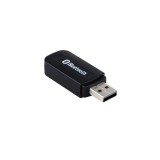 Adaptor auto receptor Bluetooth elSales ELS-USB1 , cablu auxiliar , negru