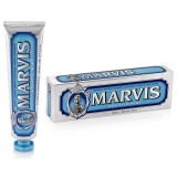 Marvis Aquatic Mint Pastă de dinți revigorantă cu mentă și prospețime marină 85 ml