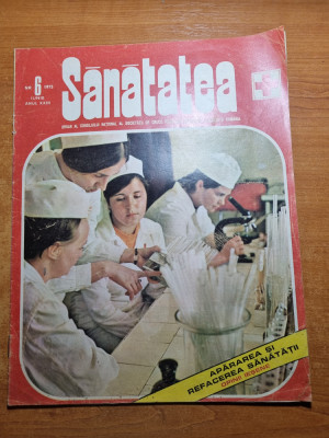 revista sanatatea iunie 1975-antibioticele romanesti foto