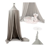 Cort Baldachin Suspendat Multifunctional Pentru Copii, 290cm, Gri