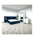 DORMITOR VEN08 ALBASTRU + COMODA