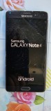 SAMSUNG GALAXY NOTE 4 , DEFECT ! CITITI DESCRIEREA !, Neblocat, Negru