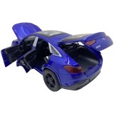 Macheta replica Mercedes GLE albastru deschide 4 usi, portbagaj si capota, lumini si sunete