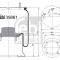FEBI BILSTEIN 39861 Burduf, suspensie pneumatica