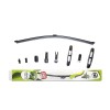 HUSE SCAUN ANATOMIC NEGRU - SET 2 BUC 45715