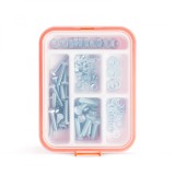 HANDY - Set de şuruburi metrice, 2 marimi - şurub, şaiba, piuliţa - 90 piese / cutie Best CarHome