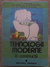 TEHNOLOGII MODERNE IN CONSTRUCTII VOL.1-R. SUMAN, M. GHIBU, N. GEORGIU, C. OARA, A. OTEL foto