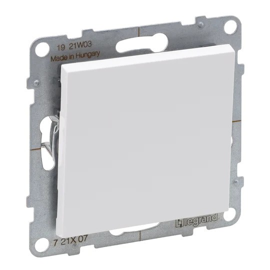 Intrerupator cap cruce Legrand Suno alb 721107