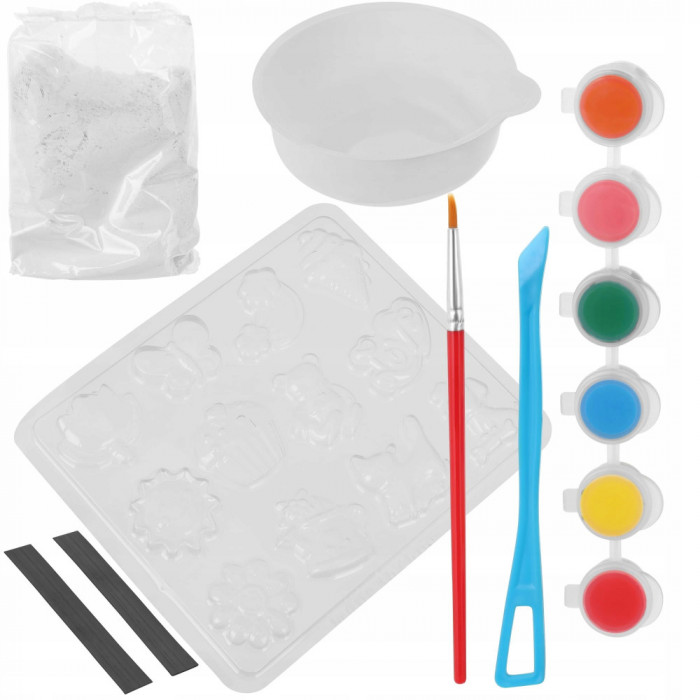 Plaster Magnets Frigider Figuri DIY Magnet Making Kit