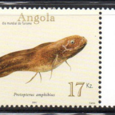 ANGOLA 2001, Fauna - Pesti, serie neuzata, MNH