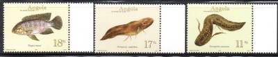 ANGOLA 2001, Fauna - Pesti, serie neuzata, MNH foto