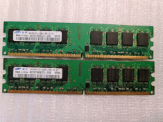 Memorie Desktop Samsung, 1GB DDR2, 667 MHz, PC2-5300 - poze reale foto