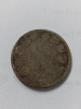 ROMANIA 1 Leu 1870 . Prima moneda romaneasca din argint. Carol I ( 2 )