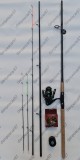 SET FEEDER Lanseta TFD4 3,90m + Mulineta SPARKLER 4000 + 150m fir, Baracuda
