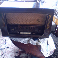 Vechi Aparat de Radio pe Lampi AEG 3D Super Md 5076 WD an 1956-1957