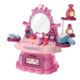 Mini masuta toaleta pentru fetite Dressing Table, 28 x 19 cm, 24 piese, 3 ani+, General