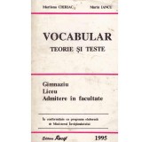 Marileana Chiriac, Marin Iancu - Vocabular - teorie si teste - 133806