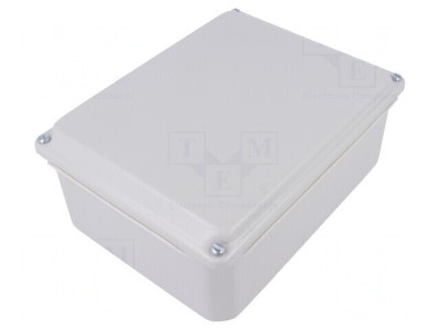 Carcasă universală oțel gri IP55 156x206x83mm foto