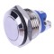 Intrerupator OFF-(ON) fara retinere plat 2A 250V conectare surub argintiu