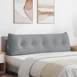 vidaXL Perna pentru spate Gri deschis 160 x 24 x 50 cm țesătură 42014528