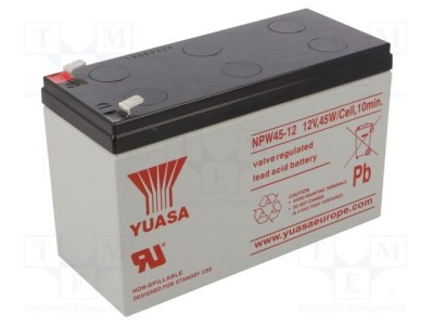 Acumul: plumb-acid 12V 8,5Ah AGM nu necesită &amp;icirc;ntreţinere foto