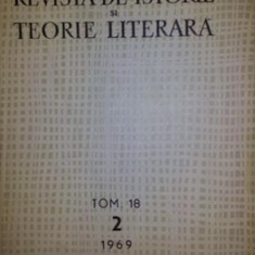 REVISTA DE ISTORIE SI TEORIE LITERARA, 1969, TOM. 18, NR. 2