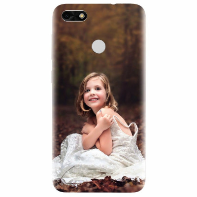 Husa silicon pentru Huawei P9 Lite, Girl In Wedding Dress Atest Autumn foto