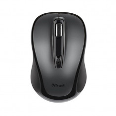 Mouse Wireless Trust Siero Silent, Wireless 2.4 Ghz, 2400 DPi, 4 Butoane, Scroll, Senzor Optic, Receiver USB, Ambidextru, Negru foto