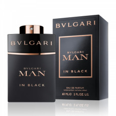 Apa de parfum Barbati, Bvlgari Man in Black, 60ml foto